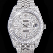 SA급 로렉스 남성용 데이져스트 오토매틱 아시안 2824-2 타입  41mm 904L 다이아몬드 메탈줄 보석다이얼  rol95486 xx