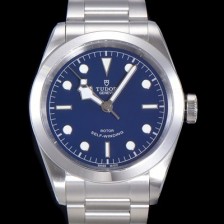 SA급 튜더 남성용 블랙 베이 오토매틱 ETA2824-2  41mm 메탈줄 블루 다이얼 tud38697 xx