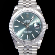 SA급 로렉스 남성용 904L스틸!! 2022신형 데이저스트 41mm II m126334 그린 다이얼 야광 스틱 인덱스 스틸 브레이슬릿 신형 Cal.3235 오토매틱 무브먼트 ROL06105 xx