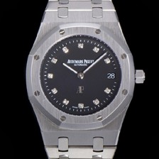 SA급 오데마피게 로얄오크 점보 엑트라-씬 오토매틱 Cal.2121 타입 39mm 남성용 메탈줄 블랙다이얼 aud41320 xx