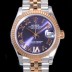 SA급 로렉스 여성용 2021신상 데이져스트 오토매틱 ETA2824-2688 31mm 18K로즈골드 메탈줄 블루 다이얼 rol21957 xx