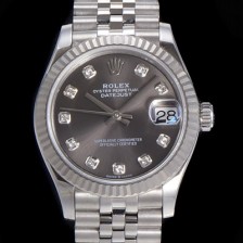 SA급 로렉스 여성용 2021신상 데이져스트 오토매틱 ETA-2688 31mm 메탈줄 그레이 다이얼 rol03824 xx