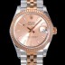 SA급 로렉스 여성용 2021신상 데이져스트 오토매틱 ETA-2688 31mm 18K로즈골드 메탈줄 골드 다이얼 rol60491 xx