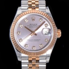 SA급 로렉스 여성용 2021신상 데이져스트 오토매틱 ETA-2688 31mm 18K로즈골드 메탈줄 실버 다이얼 rol41308 xx