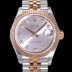SA급 로렉스 여성용 2021신상 데이져스트 오토매틱 ETA-2688 31mm 18K로즈골드 메탈줄 실버 다이얼 rol41308 xx