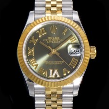 SA급 로렉스 여성용 2021신상 데이져스트 오토매틱 ETA-2688 31mm 18K옐루골드 메탈줄 그린 다이얼 rol93201 xx