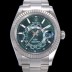 SA급 로렉스 남성용 스카이드웰러 오토매틱 CAL.9001 41mm 메탈줄 그린다이얼 rol37048 xx