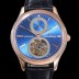 SA급 예거르꿀뜨르 남성용 마스터 13234 E1 투어빌론(뚜르비용)  978F  42mm 18K 로즈골드 가죽줄 블루다이얼 jag47265 xx