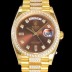 SA급 로렉스 남성용 데이데이트 오토매틱 Cal.3235타입 36mm 금장시계 옐루골드 올금 다이아베젤부착 메탈줄 래드다이얼 rol79206 xx