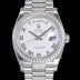 SA급 로렉스 남성용 데이데이트 오토매틱 Cal.3235타입 36mm 다이아베젤부착 메탈줄 화이트다이얼 rol46573 xx