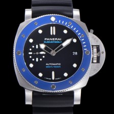SA급 파네라이 남성용 서브머시블 PAM01209 아주로 오토매틱 P.900타입 42미리 우레탄줄 블랙다이얼 pan19764 xx