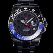 SA급 로렉스 남성용 지엠티마스터II 블랙PVD코팅 오토매틱 CAL.3285타입 40미리 블랙줄 블랙다이얼 rol93482 xx