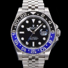 SA급 로렉스 남성용 신형 지엠티 마스터II 최종형 m126710 (베트걸) 파워에이드 904L스틸 !! 신형 Cal. 3285 오토매틱 무브먼트 듀얼 타임 블루/블랙 투톤 24시간 회전 베젤 블랙 다이얼 ROL05953 xx