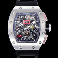 SA급 리차드밀레 남성용 최고급형 RM11-03 플라이백 크로노그래프 50미리 스켈레톤 다이얼 오토매틱 무브먼트 RIC08224 xx