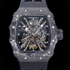 SA급 리차드밀레 남성용 리차드밀 RM12-01 투어빌론 수동기계식 포지드 카본케이스 켈레톤 다이얼 RIC09618 xx