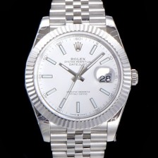 SA급 로렉스 남성용 904L스틸!! 2022신형 데이저스트 41mm II m126334 화이트 다이얼 야광 스틱 인덱스 스틸 브레이슬릿 신형 Cal.3235 오토매틱 무브먼트 ROL06096 xx