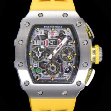 SA급 리차드밀레 남성용 최고급형 RM11-03 플라이백 크로노그래프 50미리 스켈레톤 다이얼 오토매틱 무브먼트 RIC09637 xx