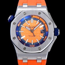 SA급 오데마피게 남성용 옐로 세라믹 다이버!!로얄오크 오프쇼어15710ST.OO.A038CA.01 옐로 와플 다이얼 오토매틱 무브먼트 AUD12260 xx