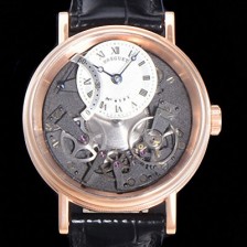 SA급 브레게 남성용 최고의 퀄리티 완벽한 싱크로율 트레디션 7057BR/G9/9W6 18k 로즈골드 신형 스켈레톤 다이얼 오토매틱 무브먼트 BRG03020 xx