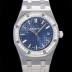 SA급 오데마피게 여성용 로얄오크 점보 엑스트라씬 오토매틱 34미리 블루다이얼 AUD87437 xx