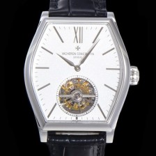 SA급 바쉐론콘스탄틴 남성용 메트 시리즈 화이트 다이얼 투어빌론 무브먼트 VAC01886 xx