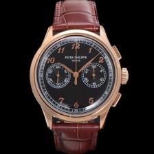 SA급 파텍필립 남성용 컴플리케이션 5170G 크로노그래프 18k로즈골드 오토매틱 7750 타입 39mm 가죽줄 블랙 다이얼 pat2213 xx