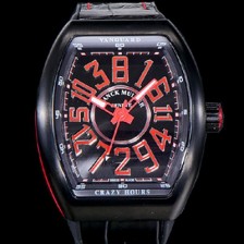 SA급 프랭크뮬러 남성용 V 45 SC DT 뱅가드 2824 므브먼트 오토매틱 44미리 PVD코팅 케이스 러버밴드 블랙다이얼 FRA79487 xx