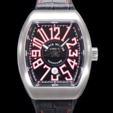 SA급 프랭크뮬러 남성용 뱅가드 2824 므브먼트 오토매틱 44미리 러버밴드 블랙다이얼 FRA75477 xx