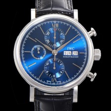 SA급 아이더블유씨 남성용 포르토피노 IW391019 오토매틱 무브먼트 42미리 블루 다이얼 IWC71014 xx