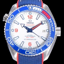 SA급 오메가 남성용 씨마스터 522.32.44.21.03.001 플래닛 오션 600M Co-Axial 43.5 미리 오토매틱 화이트다이얼 OMG98187 xx