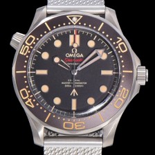SA급 오메가남성용 씨마스터 다이버 210.90.42.20.01.001 코‑액시얼 마스터 크로노미터 300 007 티타늄 42mm 오토메틱 브라운다이얼 OMG14495 xx