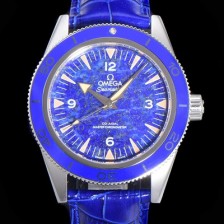 SA급 오메가남성용 2021 씨마스터 300 Co-Axial 크로노미터 234.93.41.21.99.002 오토매틱 므브먼트 41mm 블루다이얼 OMG12794 xx