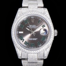 SA급 로렉스남성용 데이져스트 126334 오토매틱 41mm 다이아몬드 그레이다이얼 ROL36311 xx
