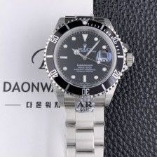 SA급 로렉스 남성용 AR사 904L스틸 구형 서브마리너 16610LV-93250 블랙 다이얼 이너베젤 티타늄베젤 Cal.3135오토매틱 무브먼트 ROL09050 xx