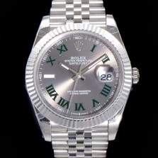 SA급 로렉스 남성용 904L스틸!! 2022신형 데이저스트 41mm II m126334 그레이 다이얼 로마인덱스 스틸 브레이슬릿 신형 Cal.3235 오토매틱 무브먼트 ROL06117 xx