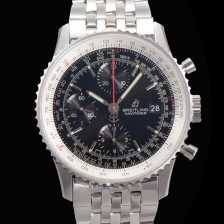 SA급 브라이틀링 남성용 네비타이머 크로노그래프 ETA7750-2 타입 오토매틱 41mm 메탈줄 블랙다이얼 bre3129 xx
