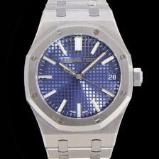 SA급 오데마피게 남성용 로얄오크 15510 오토매틱 Cal.4302타입 메탈줄 블루다이얼  aud2153 xx