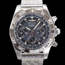 SA급 브라이틀링 남성용 크로노맷 오토매틱 크로노그래프 ETA7750-2타입 44mm 매탈줄 그레이다이얼 bre1191 xx