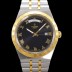 SA급 튜더 남성용 로얄 워치 오토매틱 스위스 ETA2836-2 타입 18K 옐루골드 41mm 메탈줄 블랙다이얼 tud9512 xx