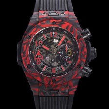 SA급 휴블렛 남성용 빅뱅 유니코 풀카본 제질 오토매틱 Hub1242 타입 45mm 러버우레탄줄 스켈래톤다이얼  hub5195 xx