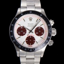 SA급 로렉스 남성용 1965년 모델  클래식 코스모그래프 데이토나  Ref.6239 수동감기/기계식 37mm 스크류 다운 푸셔 메탈줄 화이트다이얼 rol1535 xx