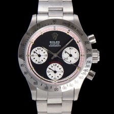 SA급 로렉스 남성용 1965년 모델 클래식  코스모그래프 데이토나  Ref.6239 수동감기/기계식 37mm 스크류 다운 푸셔 메탈줄 블랙다이얼 rol2991 xx