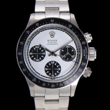 SA급 로렉스 남성용 1965년 모델 클래식  코스모그래프 데이토나   Ref.6241 수동감기/기계식 37mm 스크류 다운 푸셔 메탈줄 화이트다이얼 rol1959 xx