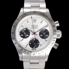 SA급 로렉스 남성용 1965년 모델 클래식  코스모그래프 데이토나  Ref.6239 수동감기/기계식 37mm 스크류 다운 푸셔 메탈줄 화이트다이얼 rol5319 xx