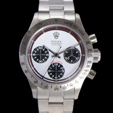 SA급 로렉스 남성용 1965년 모델 클래식  코스모그래프 데이토나  Ref.6239 수동감기/기계식 37mm 스크류 다운 푸셔 메탈줄 화이트다이얼 rol2159 xx