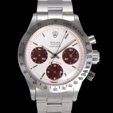 SA급 로렉스 남성용 1965년 모델 클래식  코스모그래프 데이토나  Ref.6239 수동감기/기계식 37mm 스크류 다운 푸셔 메탈줄 화이트다이얼 rol2599 xx