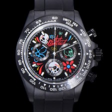 SA급 로렉스 남성용 세라믹 데이토나 크로노그래프 오토매틱 A7750-2 타입 40mm 세라믹재질 세라믹밴드 블랙다이얼  rol1223 xx