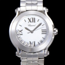SA급 쇼파드 여성용 해피 스포츠 다이아몬드 36mm 스위스 955.112 쿼츠 화이트다이얼  cho1312 xx