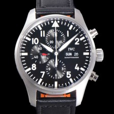 SA급 아이더블유씨 남성용 파일럿 생텍쥐베리 어린왕자 한정판 에디션!! IW377714 데이 & 데이트 크로노그래프 블랙 다이얼 오토매틱 무브먼트 IWC0122 xx
