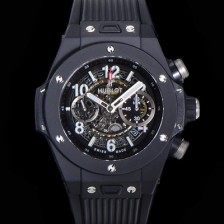 SA급 휴블렛 남성용 빅뱅 유니코 45mm 오토매틱 HUB1242타입 PVD제질 러버줄 스켈래톤 다이얼  hub5113 xx